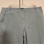 Talbots Signature Slim Chino Pants - Light Blue, Size 12 Photo 1