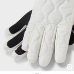 All In Motion  Black and White Quilted Gloves Photo 2