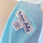 Victoria Holley Vintage Aqua Blue Ombré Dress Size 10 Photo 5