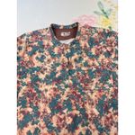 Carhartt  2XL Modern Fit Floral Print Button Henley Shirt Top Photo 4