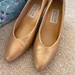 Nordstrom Comfort Construction New Gold Sensation Mini Heels Photo 1