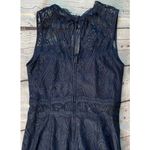Speechless Navy Lace Sleeveless Maxi Dress Photo 12