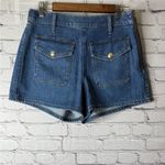 J.Crew NWT  sailor pocket Blue Jean Shorts size 27 Photo 2