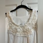 Vava by Joy Han VaVa by Jon Han Women’s White Embroidered top 3/4 sleeves Size M Photo 1