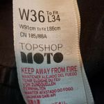 Topshop  Moto Jamie Jeans Size 36 Skinny Jeans High Rise Stretch Gray/ Black Faded Fading  Photo 5