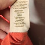 Free People  coral mini ruffle skater A-line dress Photo 8