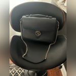 Gucci Authentic Black Calfskin Leather GG Interlocking Crossbody Bag Purse Photo 1