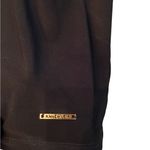 Anne Klein  Black Blouse with Sheer Polka Dot Sleeves Photo 4