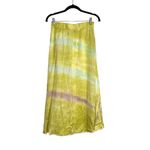 Young Fabulous and Broke NWT  Savanna Yellow Satin Midi Skirt XS Photo 2