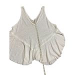 Free People  Rosie Drop Waist Linen & Cotton Tank XS Photo 5