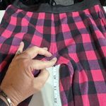 Victoria's Secret NWT  Plaid Thermal Pajama Pants Spell Out Waistband XS Pink New Photo 8