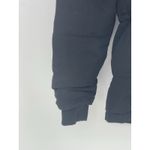 H&M  Divided Womens Size 4 Loose Light Black Hooded Long Puffer Jacket Photo 3