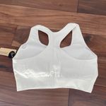 Truekind Reactive Sport Bra White Racerback Medium High Support Activewear Size L Photo 2