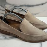 Susina Women's Beige Suede Neutral Classic Workwear Almond Toe Loafers Sz 8 Photo 0