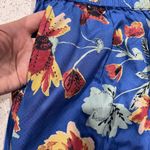 Fat Face Sz 6 Pajama Set Blue Floral Print Sleepwear 2 Piece Tank Pants Women’s Photo 4