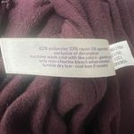 Cacique Mix Media Womens Funnel Neck Wide Sleeve Burgundy Sweater/Top Size 22/24 Photo 7