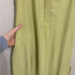 COS  Popover Flowy Collared Sleeveless Shirt Dress in Light Green - Size US 4 Photo 6