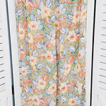 Victoria's Secret  Vintage Floral Chiffon Sheer Sleep Pants Coral Multi‎ Small Photo 0