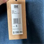 Frye  Melissa Blue Velvet Suede Mini Shift Dress NWT in Small Photo 3