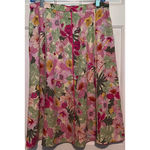 Requirements  Vintage Women's Tropical Skirt Zips on‎ the Side Size 12 26 1/2" Photo 1