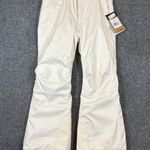 The North Face  Girls' Freedom Insulated Snow Pants White Dune Medium 10 NWT Photo 0