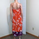 Ann Taylor NWT Colorblock floral halter midi dress womens size 12 sundress Photo 7