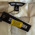 Steve Madden  Imelda Linen Blend Shorts‎ Size Large NWT Photo 4