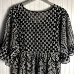 Anthropologie  Akemi + Kin Black and White Eyelet Dress Photo 6