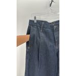 Banana Republic  mid rise straight leg pleated front jeans size 30 preppy office Photo 3