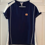 Pro‎ Celebrity Women’s Auburn Tigers Short Sleeve V Neck Top Size Medium Blue Photo 0