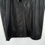BLANK NYC Skirt Size 28 NWT Faux Leather Pussycat Blck Knee Length Vegan Pencil Photo 10