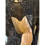 Lulus  Lace Dark Academia Goth Sexy Bodycon Mini Dress Black Size Medium Photo 7