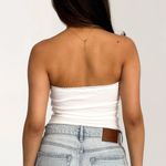 Grey Bandit White Tube Top Photo 4