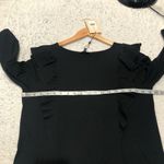 NYDJ Flounce Sleeve Tee Black Size Small Photo 11