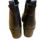 Soda  Womens Lug Sole Chunky Heel Bootie,Black  size 8.5 Photo 2