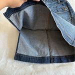 Tommy Hilfiger  Vintage Y2K Dark Wash Midi Denim Skirt Size 2 Photo 7