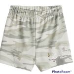 Awake  medium junior's butterfly camo shorts elastic waistband cotton blend Photo 0