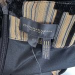 Donna Karan  Printed Velvet Extended Shoulder Dress Knee Length Cocktail US 6 NWT Photo 13