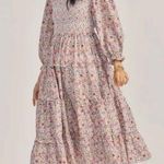 Love Shack Fancy  Dress Sz XS Floral Modi Cottagecore Prairie Easter Liberty Fabric Photo 0