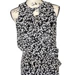 Karin Stevens  black and white faux wrap‎ dress, Size 6 Photo 3