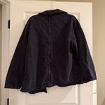 ZARA  Black Denim Overshirt Jacket Photo 6