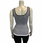 Bar III Underline Black White Strip Tank Top Photo 2