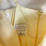 DESSY COLLECTION Bustier Maxi Dress in Butter Yellow Size US 4 Photo 4