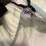 NWT Heiress Beverly Hills satin corset wrap Mini Dress in light green colorway S Photo 7