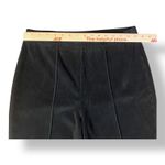 Aerie  Ribbed Kick Flare Pants Womens Size‎ L Black Lounge Photo 5