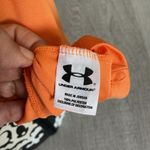 Under Armour  Semi-Fitted Heat Gear Light Orange V-Neck T-Shirt Size Large Photo 5