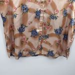Voir Collection Vintage Floral Stain Sleeveless Pajama Top Size 2X Photo 2