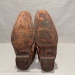 Sergal Womens Cutout Sequin Cross and Angel Wings Western Pull on Brown Boots 9 Photo 5