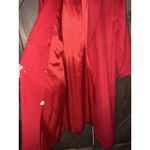 Vintage Karen Petites Red Wool Coat Made In USA Measurements In Pictures Size undefined Photo 5