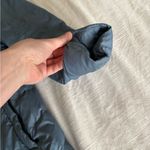 Marmot  Women's Blue Puffer Coat with Faux Fur Trim Photo 3